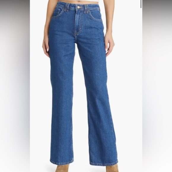 NWT Free People Ava High Rise Wide Leg Bootcut Jeans size 28 - Picture 1 of 7